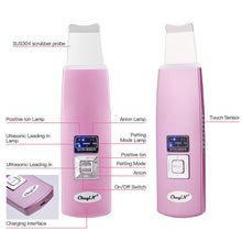 Load image into Gallery viewer, Ultrasonic Skin Scrubber