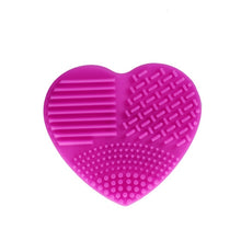 Load image into Gallery viewer, Silicone Heart Shape Brush Cleaner