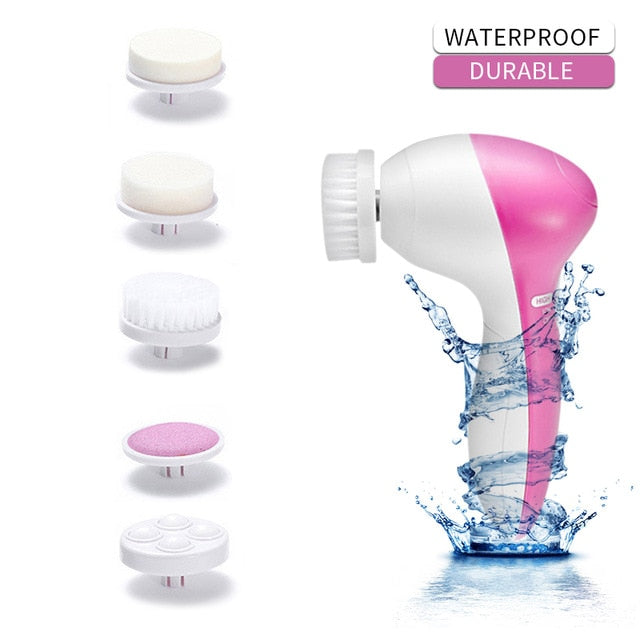 5 in 1 Electric Facial Brush